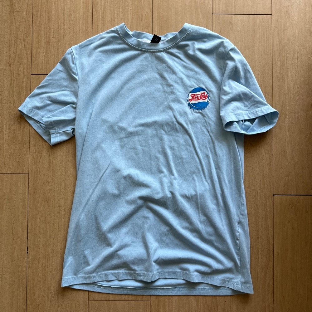 Blue Pepsi Shirt Size Small